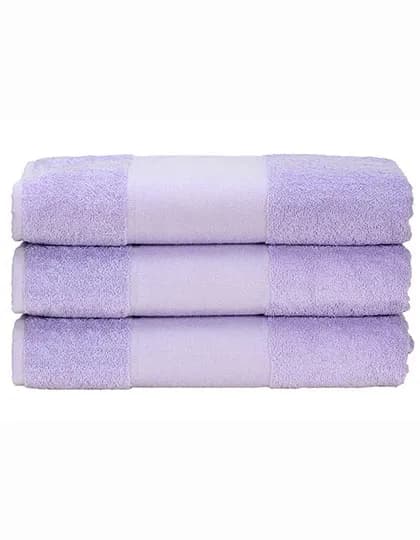 PRINT-Me® Hand Towel - Light Purple