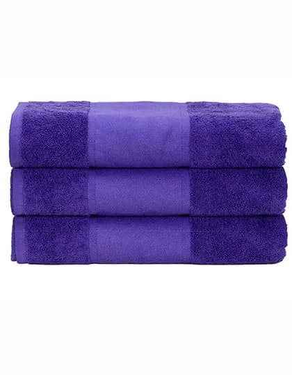 PRINT-Me® Hand Towel - Purple
