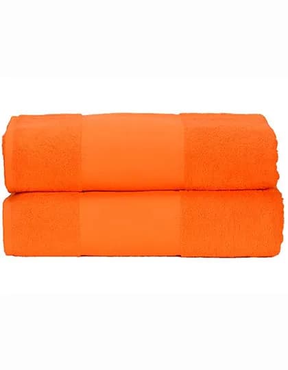 PRINT-Me® Bath Towel - Bright Orange