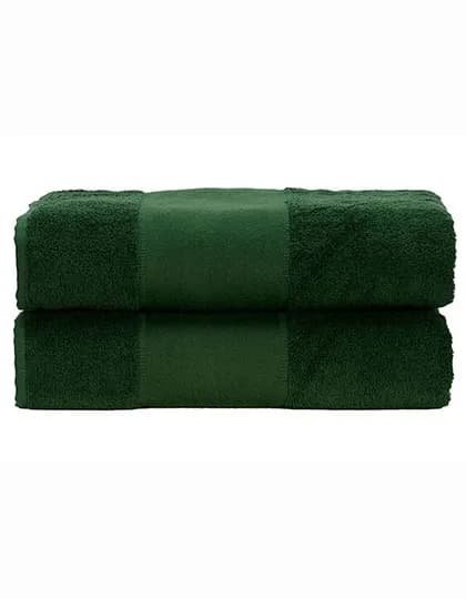 PRINT-Me® Bath Towel - Dark Green