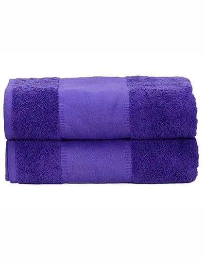 PRINT-Me® Bath Towel - Purple