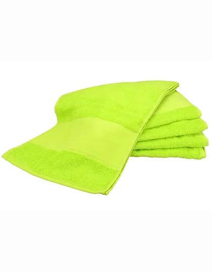 PRINT-Me® Sport Towel - Lime Green