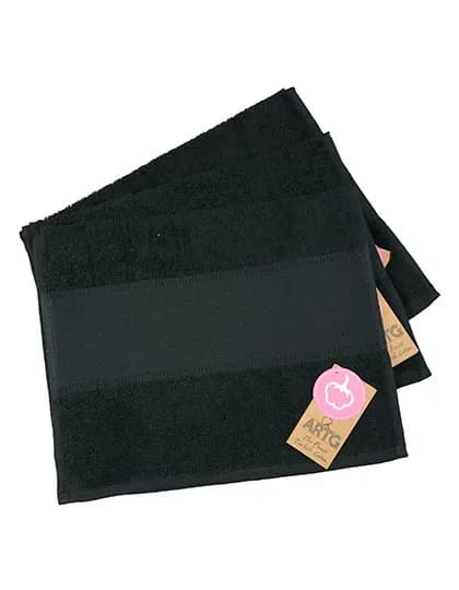 PRINT-Me® Guest Towel - Black
