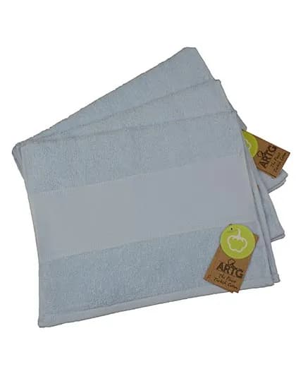 PRINT-Me® Guest Towel - Light Blue