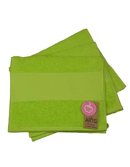 PRINT-Me® Guest Towel - Lime Green