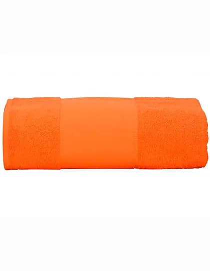 PRINT-Me® Big Towel - Bright Orange