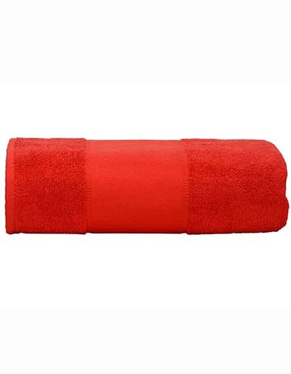 PRINT-Me® Big Towel - Fire Red