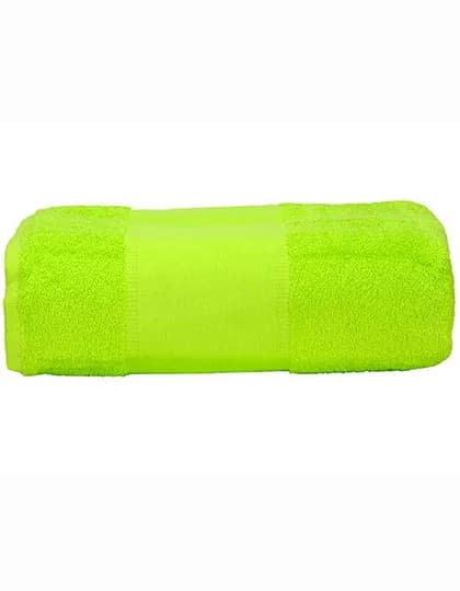 PRINT-Me® Big Towel - Lime Green
