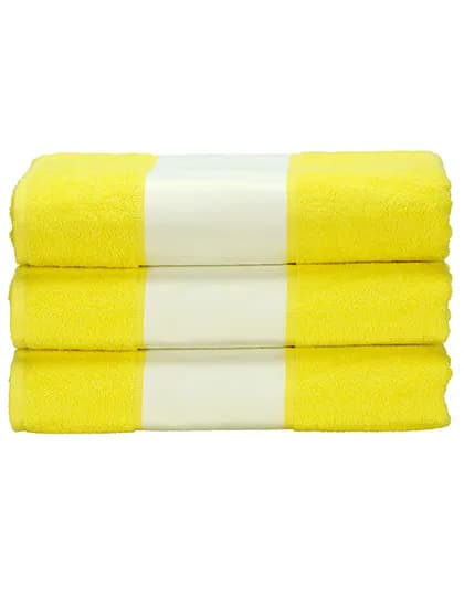 SUBLI-Me® Hand Towel - Bright Yellow