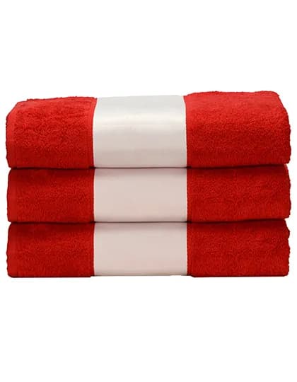 SUBLI-Me® Hand Towel - Fire Red