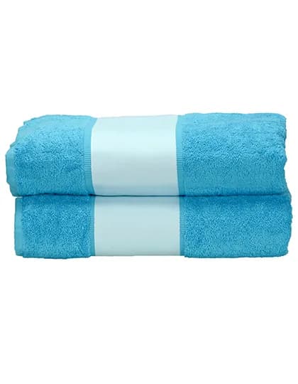 SUBLI-Me® Bath Towel - Aqua Blue