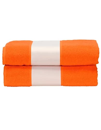 SUBLI-Me® Bath Towel - Bright Orange