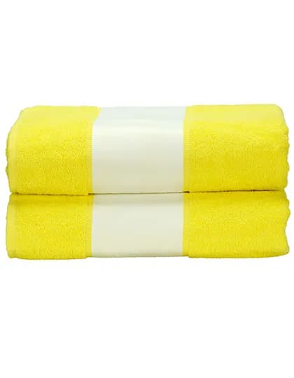 SUBLI-Me® Bath Towel - Bright Yellow