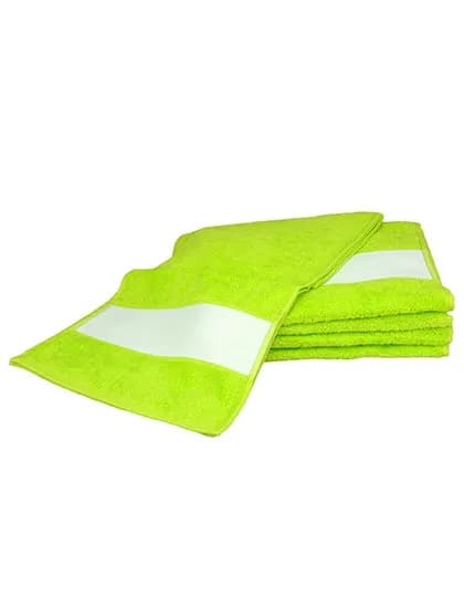 SUBLI-Me® Sport Towel - Lime Green