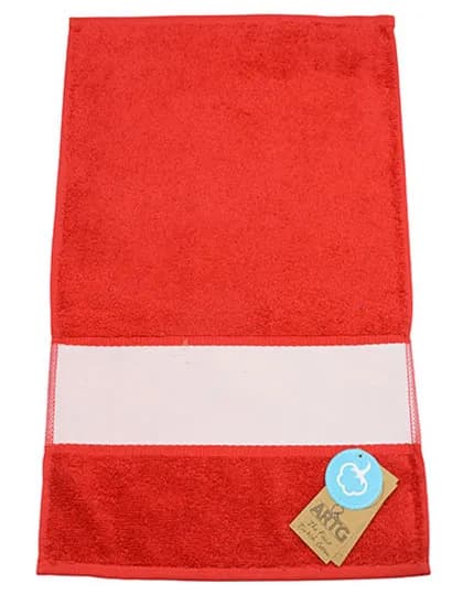 SUBLI-Me® Guest Towel - Fire Red