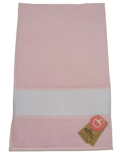 SUBLI-Me® Guest Towel - Light Pink