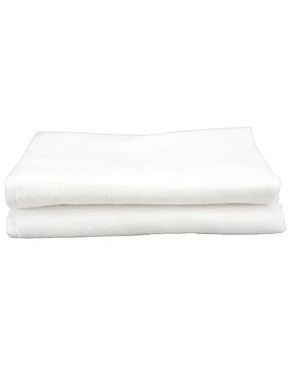 SUBLI-Me® All-Over Bath Towel - White