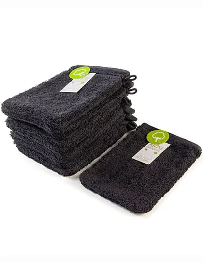 Organic Washing Glove - Black