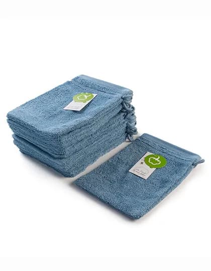 Organic Washing Glove - Blue