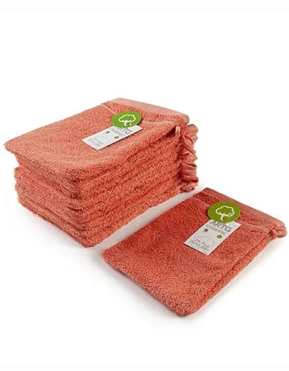 Organic Washing Glove - Rose