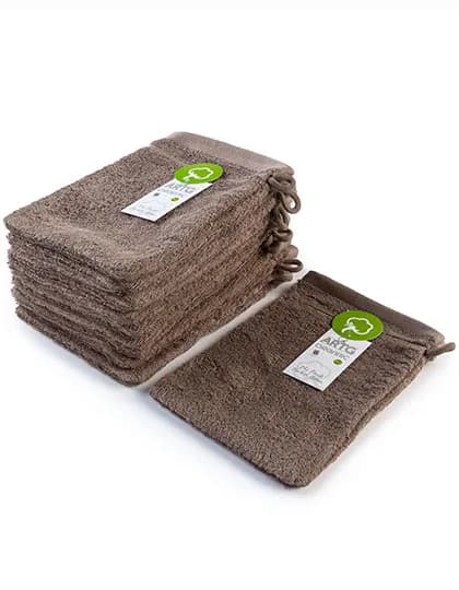 Organic Washing Glove - Walnut