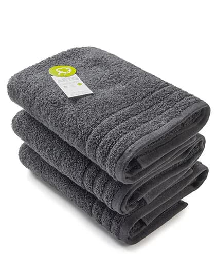 Organic Hand Towel - Black