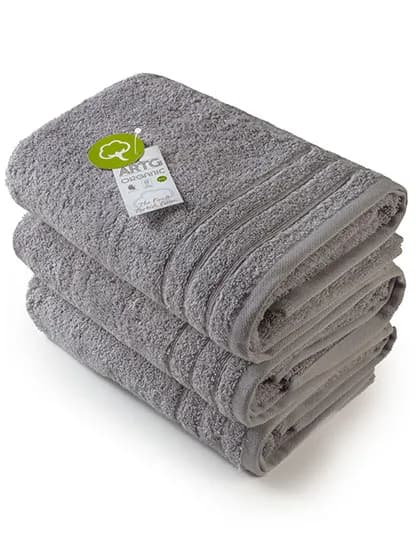 Organic Hand Towel - Grey