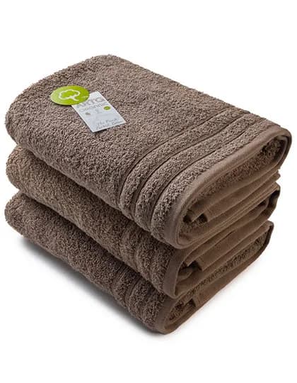 Organic Hand Towel - Walnut