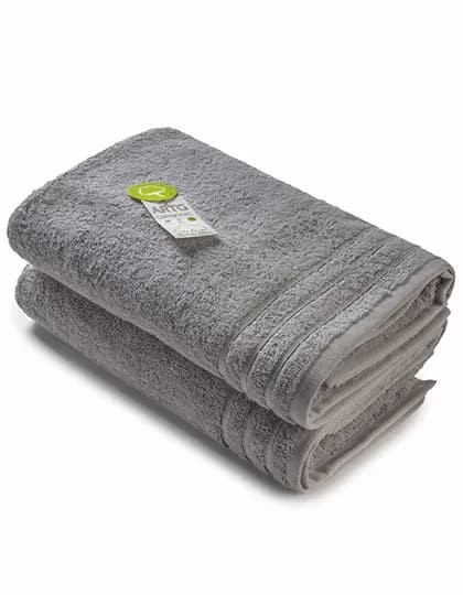 Organic Bath Towel - Grey