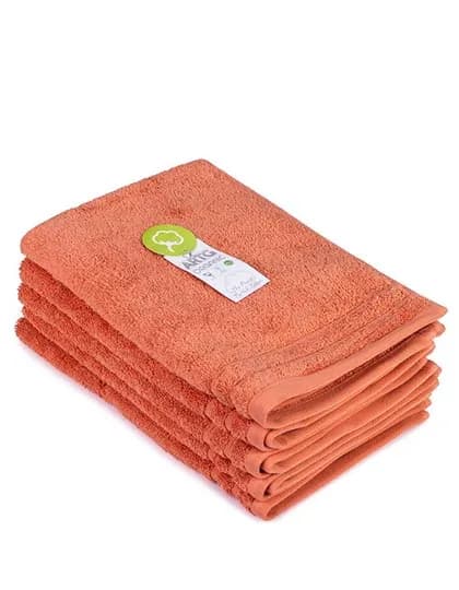 Organic Guest Towel - Rose
