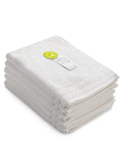 Organic Guest Towel - White
