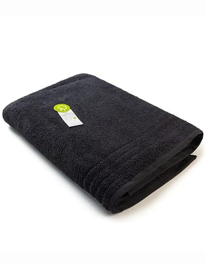 Organic Beach Towel - Black