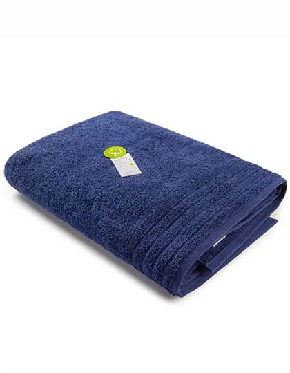 Organic Beach Towel - French Navy