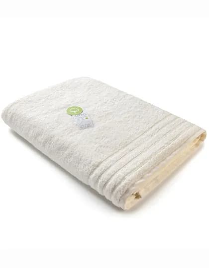 Organic Beach Towel - White