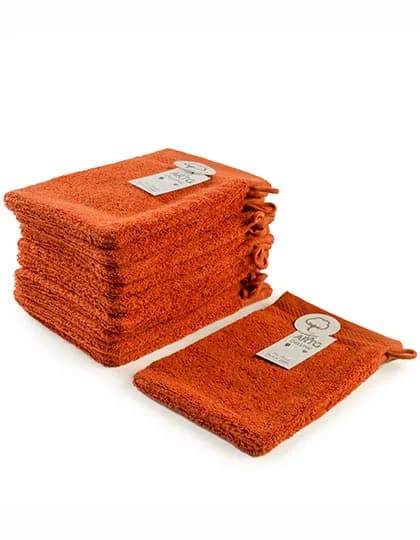 Excellent Washing Glove DELUXE - Brick Red