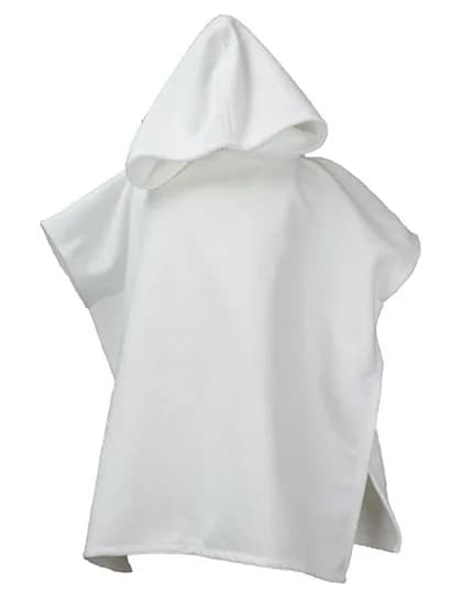 Boyzz&Girlzz® SUBLI-Me Poncho - White