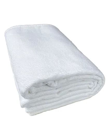 DUO Beach Towel - White/White