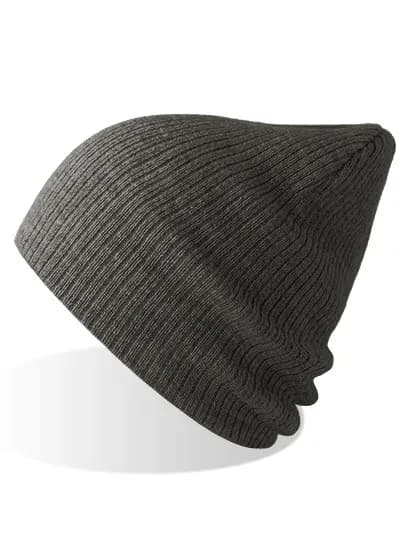 Brad Beanie Recycled - Dark Grey Melange