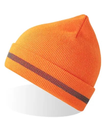 Workout Beanie Recycled - Orange Fluo
