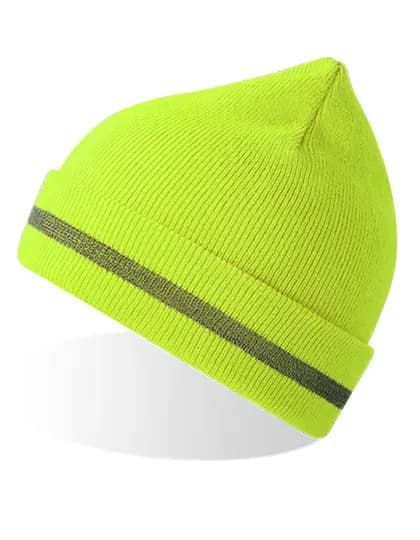 Workout Beanie Recycled - Yellow Fluo