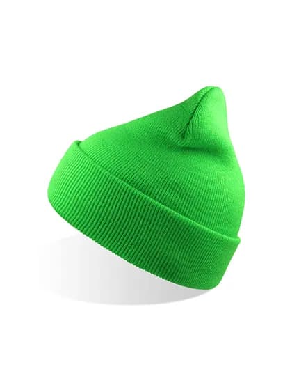 Wind Beanie Recycled - Green Fluo