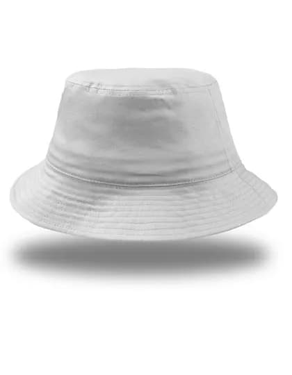 Bucket Cotton Hat - White