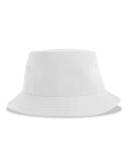 Geo Bucket Hat - White