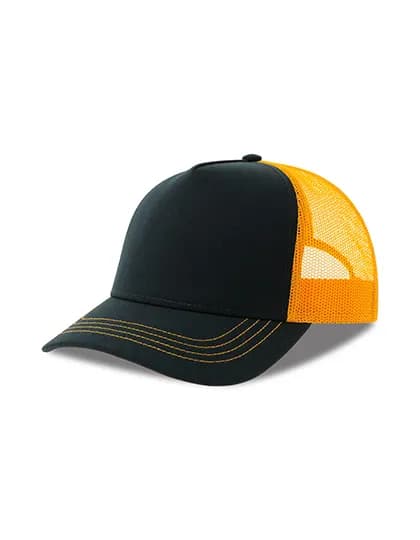 Rapper Canvas Cap Recycled - Navy/Yellow