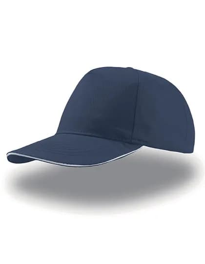 Start Five Sandwich Cap - Navy/White