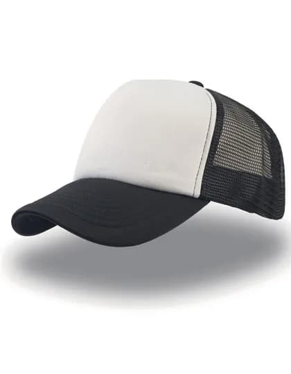 Rapper Cap - White/Black/Black