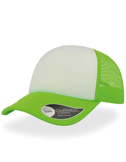 Rapper Cap - White/Green Fluo/Green Fluo