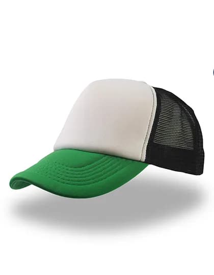 Rapper Cap - White/Green/Black