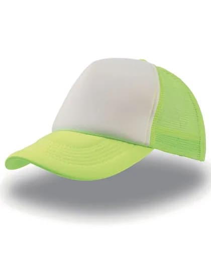 Rapper Cap - White/Yellow Fluo/Yellow Fluo