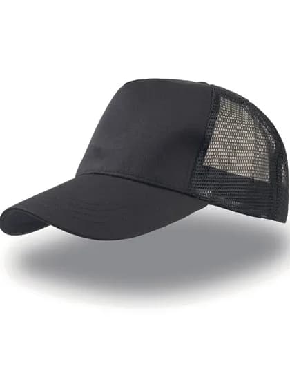 Rapper Cotton Cap - Black/Black